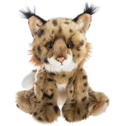 Kurt Adler Plush Fluffy Bobcat From The Heritage Collection