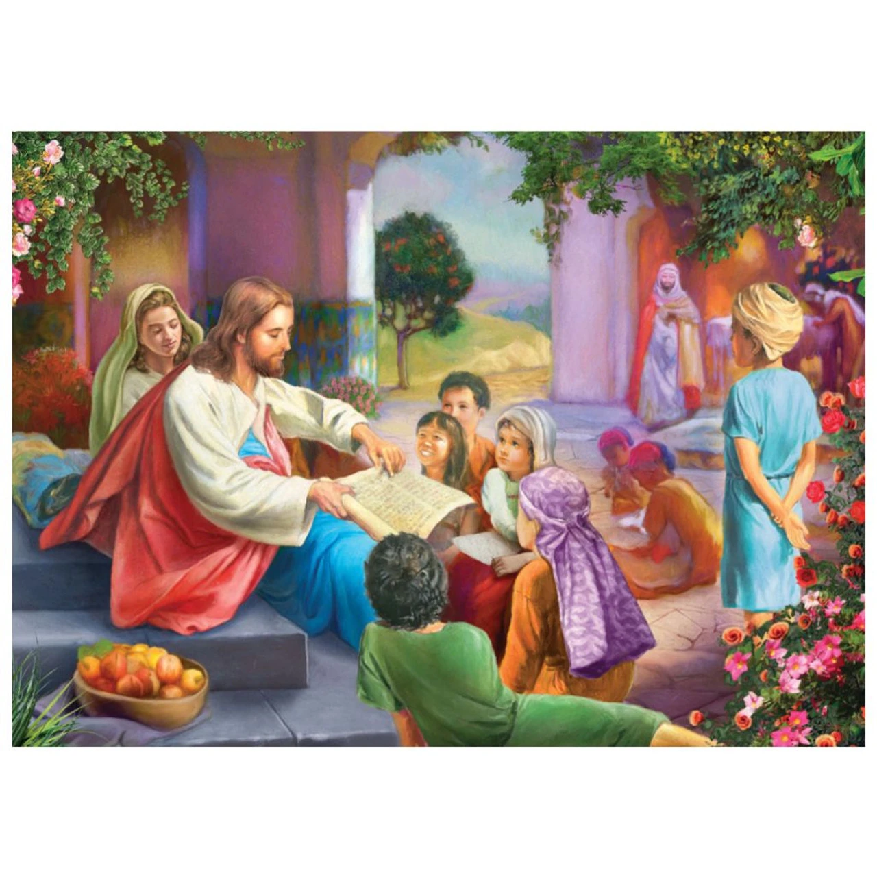 1000 Piece Jesus With Children Jigsaw Puzzle 3 1000 Piece Jesus With Children Jigsaw Puzzle