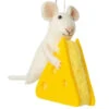 Mouse Holding A Wedge Of Cheese Ornament -Finest Christmas Decoration 1538 Untitled design 14581.1686042570