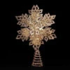 LED Snowflake Treetop With Timer, Plug-in -Finest Christmas Decoration 160250 34386.1630598824