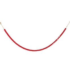 Red Beaded Garland