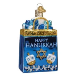 Old World Christmas - Happy Hanukkah Ornament