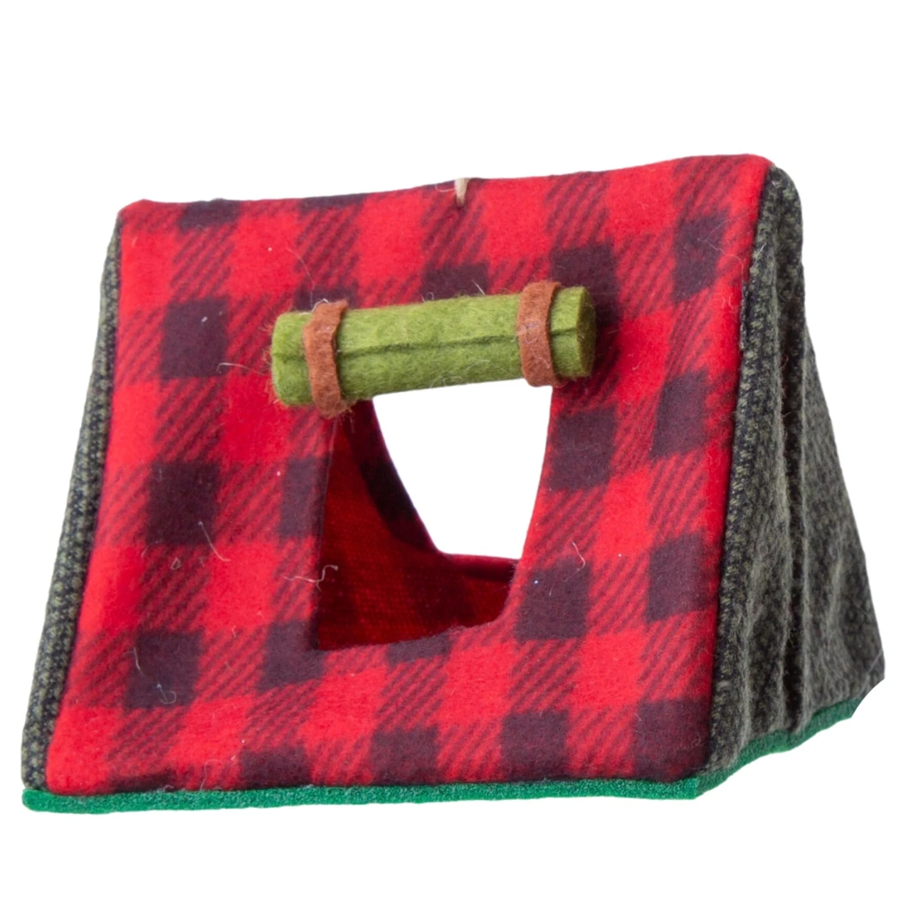 Felt Camping Tent Ornament 3 Felt Camping Tent Ornament