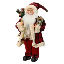 17.5 Inch Santa With Birdhouse