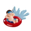 Personalized Tubing Boy Ornament