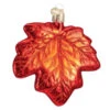 Old World Christmas - Red Maple Leaf Ornament -Finest Christmas Decoration 178 Untitled design 09329.1649943037