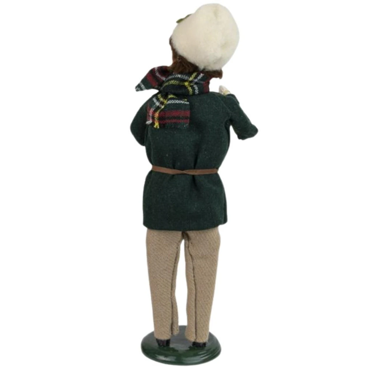 Byers' Choice - Stocking Family Man With A White Stocking Caroler 6 Byers' Choice - Stocking Family Man With A White Stocking Caroler - Image 4