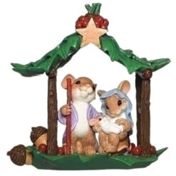 Charming Tails - Holy Family Nativity Figurine