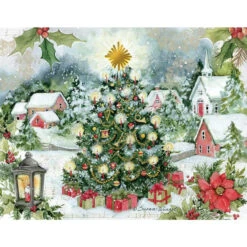 Christmas Tree Card Set