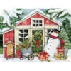 Snowman Farmhouse Card Set 1 Snowman Farmhouse Card Set -Finest Christmas Decoration 194896 Snowman Farmhouse Card Set 48046.1663090676