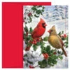 Cardinal Couple Card Set -Finest Christmas Decoration 198500 Cardinal Couple Card Set 32685.1663094088