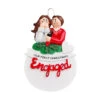 Personalized Engaged Couple Ornament -Finest Christmas Decoration 1986 08421.1636368126