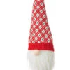 17" Gnome Head Ornament With Red Knitted Hat -Finest Christmas Decoration 1 016437A 87278.1620814601