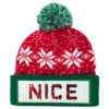 Naughty Or Nice Sequin Knit Pom Hat 1 Naughty Or Nice Sequin Knit Pom Hat -Finest Christmas Decoration 1 Reversible Naughty Or Nice Knit Hat nice 85559.1680632472