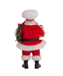 Kurt Adler 10.5" Fabriché Gingerbread Chef Santa -Finest Christmas Decoration 1 fa0157 03 16004.1628423334
