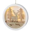 LED Wood Buck Ornament 1 LED Wood Buck Ornament -Finest Christmas Decoration 203668A LED Wood Buck Hanging Decorative Light 69449.1664911995
