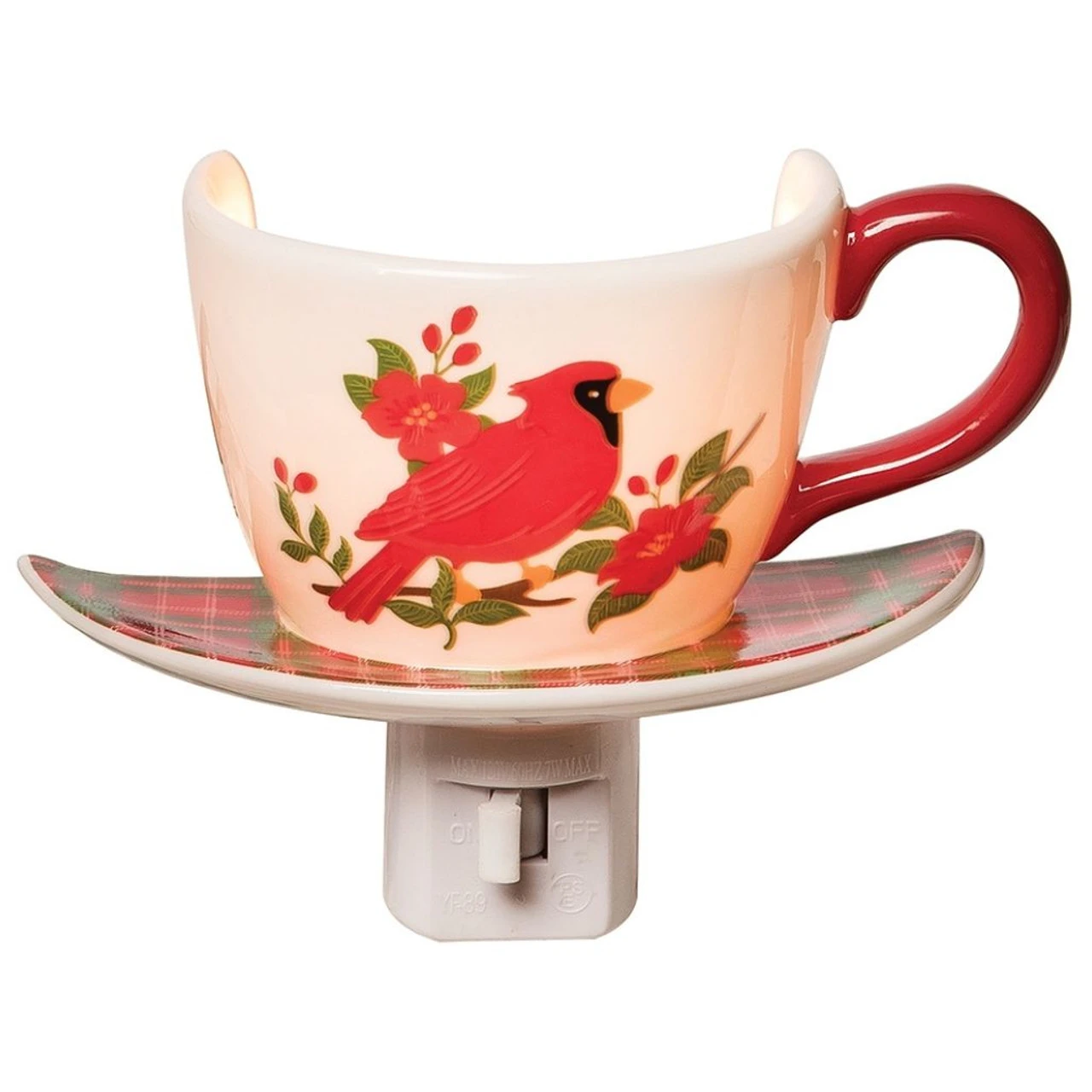 Cardinal Tea Cup Night Light 3 Cardinal Tea Cup Night Light