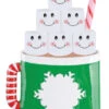 Personalized Marshmallow Mug Family Of 6 Ornament -Finest Christmas Decoration 24 6 copy 21669.1607548567