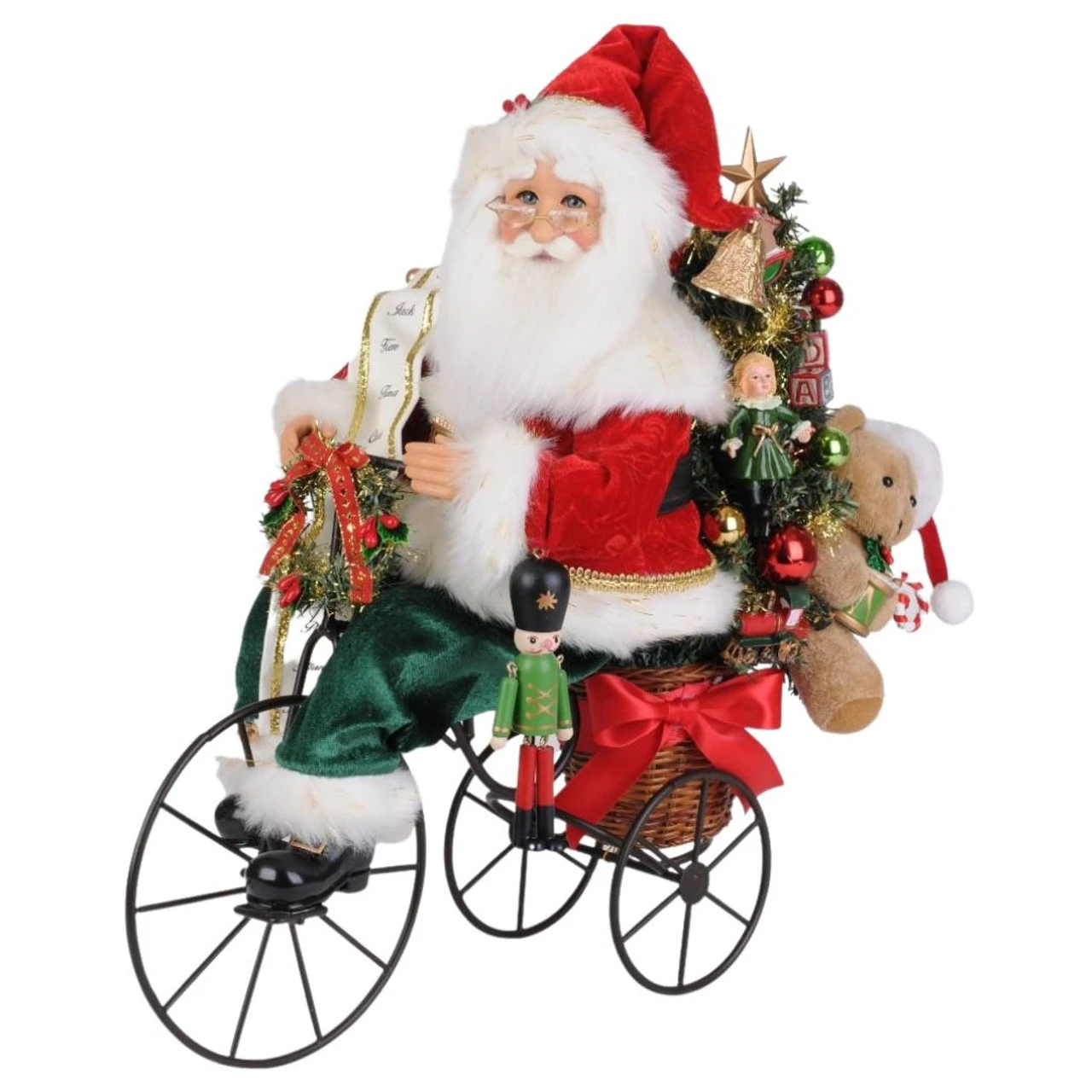 Karen Didion - Lit Biking Thru Christmas Santa - Image 2