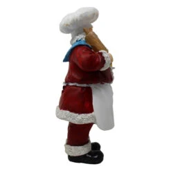 Holiday Chef Santa With Rolling Pin 9 Holiday Chef Santa With Rolling Pin -Finest Christmas Decoration 240130A Holiday Chef Santa With Rolling Pin right 91836.1675696185