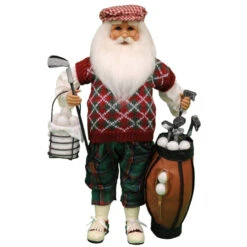 Karen Didion - Golfing Santa