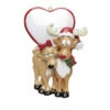 Personalized Deer Couple With Heart Ornament 2 Personalized Deer Couple With Heart Ornament -Finest Christmas Decoration 248 28223.1501769237