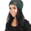 Slytherin Heathered Knit Beanie -Finest Christmas Decoration 250032 10 FRONTF 90006.1589468470