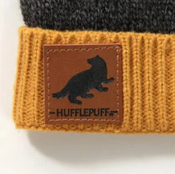 Hufflepuff Heathered Knit Beanie -Finest Christmas Decoration 250033 33 DETAIL 70471.1589469415