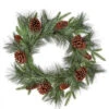 24" Pine Wreath With Cones 1 24" Pine Wreath With Cones -Finest Christmas Decoration 34ezTCnQ 33560.1616340764