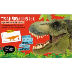 My Awesome Dinosaur Book -Finest Christmas Decoration 390860 open My Awesome Dinosaur 81127.1624544004