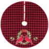 Cardinal Plaid Tree Skirt -Finest Christmas Decoration 392492 Cardinal Plaid Tree Skirt 41185.1661267024