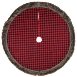 Buffalo Check Tree Skirt