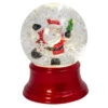 LED Musical Skating Santa Snow Globe -Finest Christmas Decoration 405340A LED Musical Skating Santa Snow Globe 98027.1668783117