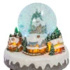 Lighted Musical House Spinning Water Dome -Finest Christmas Decoration 409670A 14993.1633610936