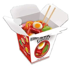 Raindrops Gummy Noodles In Takeout Carton, 3.88 Ounce