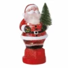 LED Santa W/Tree Mini Shimmer 2 LED Santa W/Tree Mini Shimmer -Finest Christmas Decoration 421062 33964.1580843195