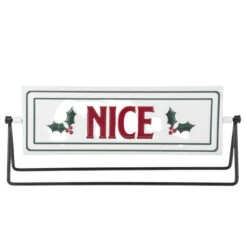 Nice/Naughty Spinning Sign