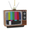 Cody Foster & Co - Vintage Television Blown Glass Ornament