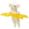 Mouse Holding A Slice Of Cheese Ornament -Finest Christmas Decoration 503 Untitled design 1 83286.1686042933