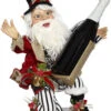 Northpole Elf With Wine Holder 1 Northpole Elf With Wine Holder -Finest Christmas Decoration 51 06072 22842.1628680886