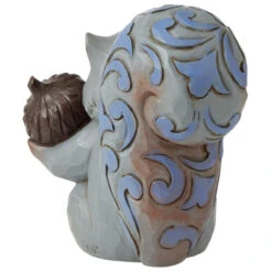 Jim Shore - Heartwood Creek - Squirrel Mini Figurine -Finest Christmas Decoration 510563 Jim Shore Heartwood Creek Squirrel Mini Figurine back 44100.1675873928