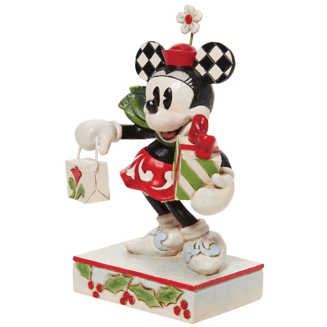 Jim Shore - Disney Traditions - Minnie With Bag And Gift - Image 2