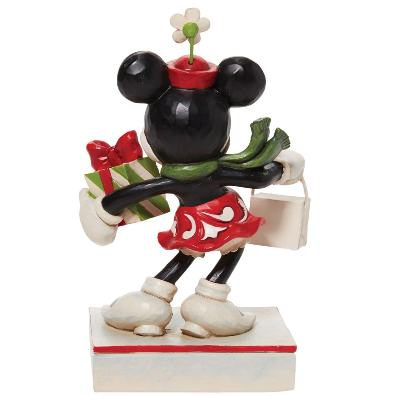 Jim Shore - Disney Traditions - Minnie With Bag And Gift - Image 4