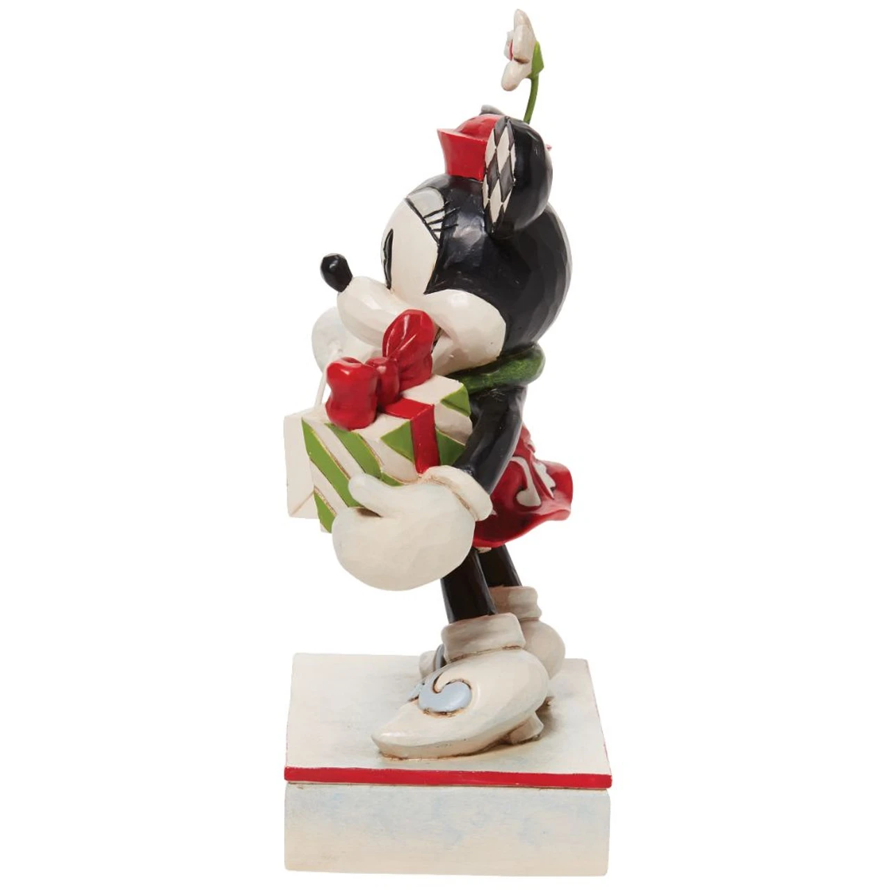 Jim Shore - Disney Traditions - Minnie With Bag And Gift - Image 3