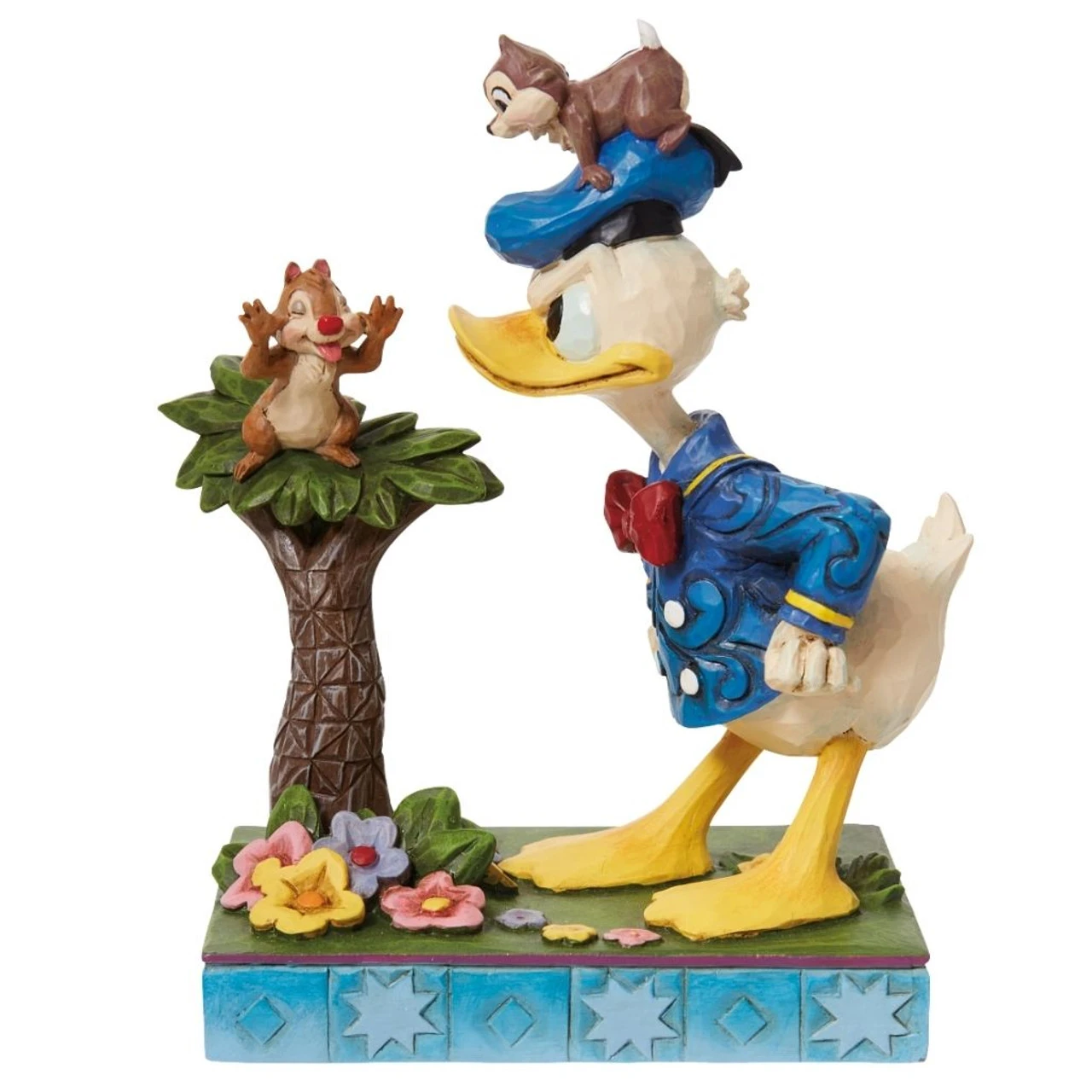 Jim Shore - Disney Traditions - Donald With Chip & Dale