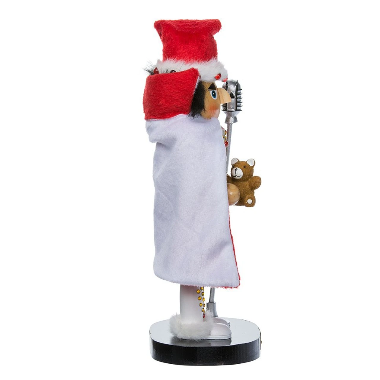 Kurt Adler Elvis In White Suit Nutcracker 4 Kurt Adler Elvis In White Suit Nutcracker - Image 2