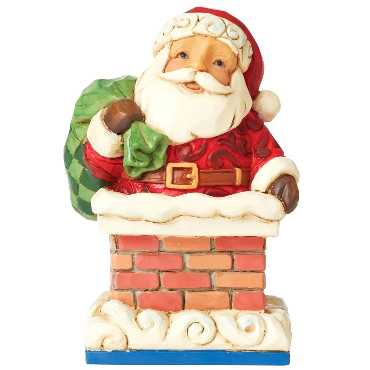 Jim Shore - Heartwood Creek - Santa In Chimney Mini 3 Jim Shore - Heartwood Creek - Santa In Chimney Mini