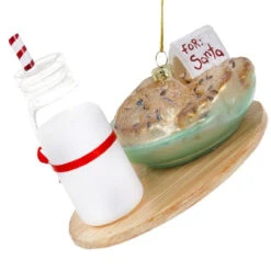 Cody Foster & Co - Cookies For Santa Blown Glass Ornament