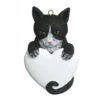 Personalized Tuxedo Cat Ornament -Finest Christmas Decoration 542 01618.1501771792