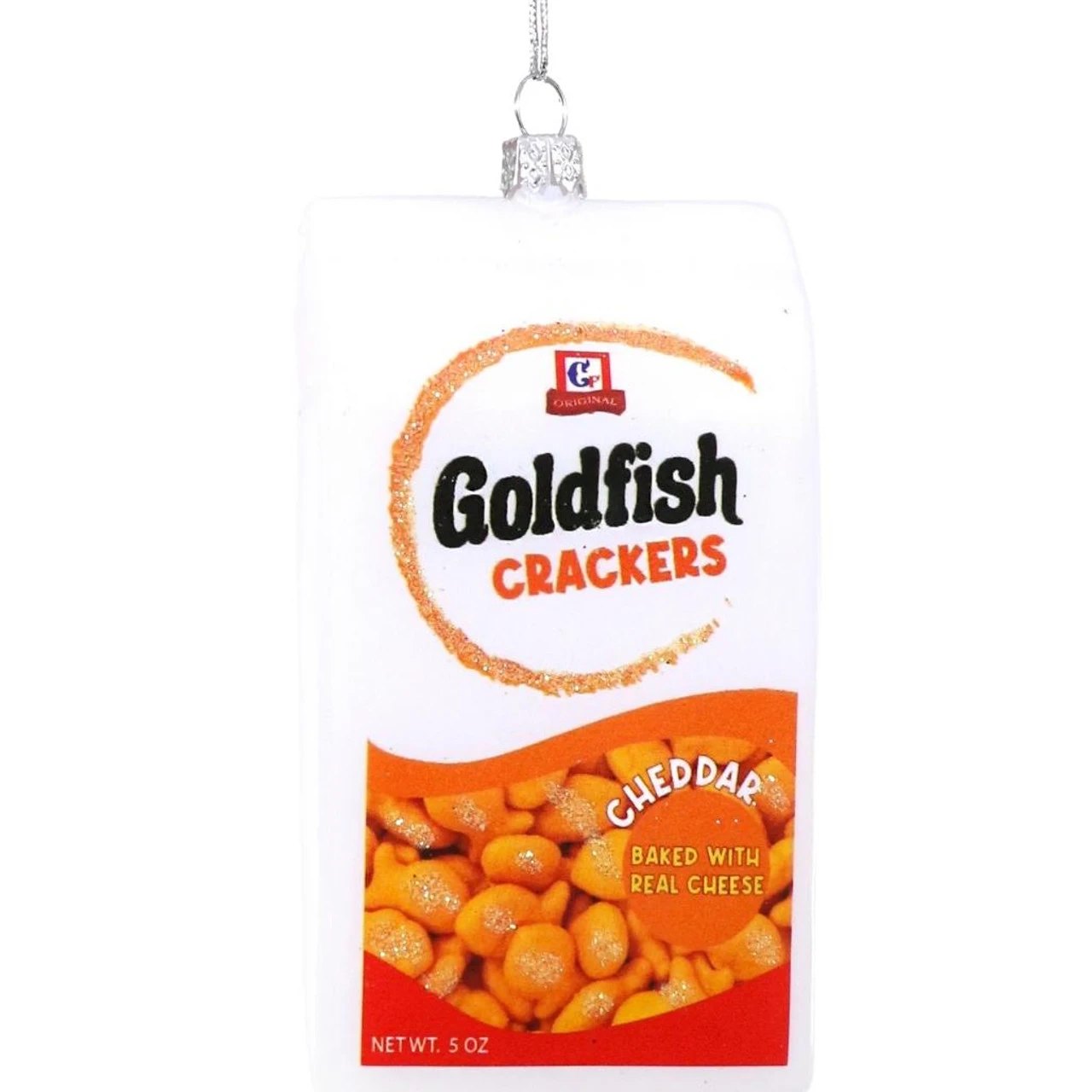 Cody Foster & Co - Goldfish Crackers Blown Glass Ornament 3 Cody Foster & Co - Goldfish Crackers Blown Glass Ornament